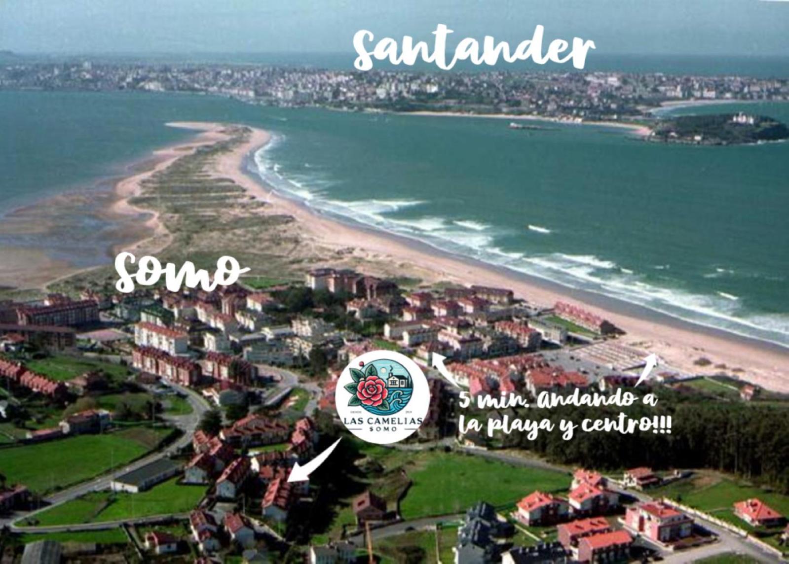 "Las Camelias Somo" Un Lugar Para Desconectar!! Vistas Al Mar!! Esterno foto